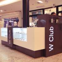 Modern Shop Design Display Furniture Store Fixture Custom Made Mall Kiosk