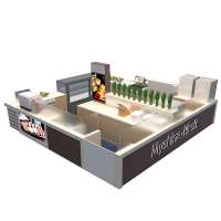 Fast Food Counter Design Ideas ice cream kiosk bar cupcake shop cake Food Kiosk